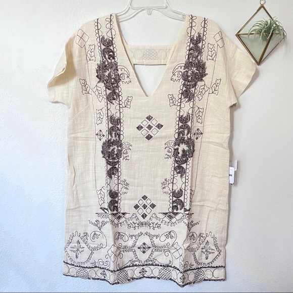 Free People Beaded Open Back Mini Dress - Picture 5 of 5